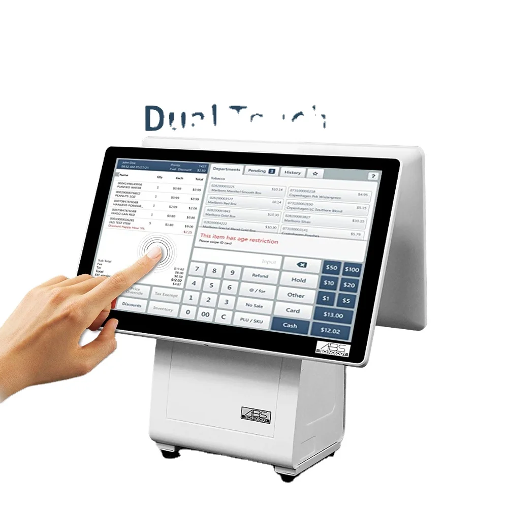 Wholesale All-in-one Professional Touch Barber Shop Pos System With Cash Register Supermarket