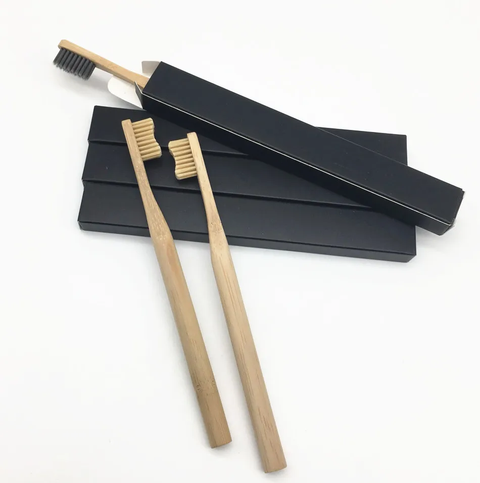 Natural Bamboo Tooth Brush Home Daily Use Biodegradable Toothbrush