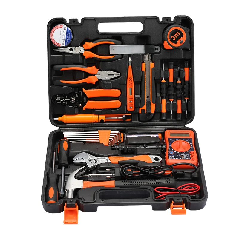 Multi-function Welding Hardware Household Toolbox Electricians Tool Set Professional Maintenance Multimeter Mix Tool Kit