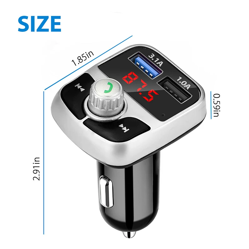 Wholesale Portable Cheap Universal QC3.0 Fast Charge Dual Usb Car Charger