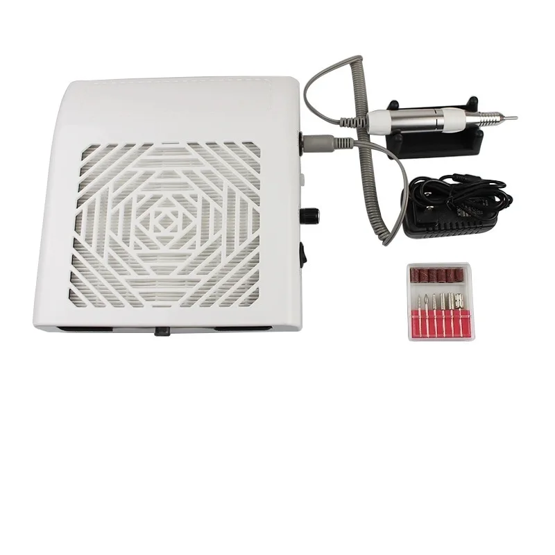 Professional Nail Tool Vacuum Suction Manicure Dust Collector Machine Electric Nail Cleaner