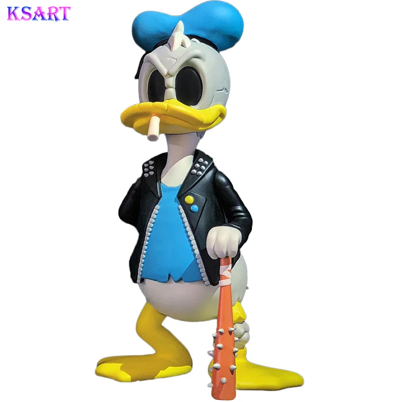 Large Resin Crafts Fiberglass Duck Outdoor Resin Garden Decoration Statue Donald Duck Home Modern Home Decoration Life