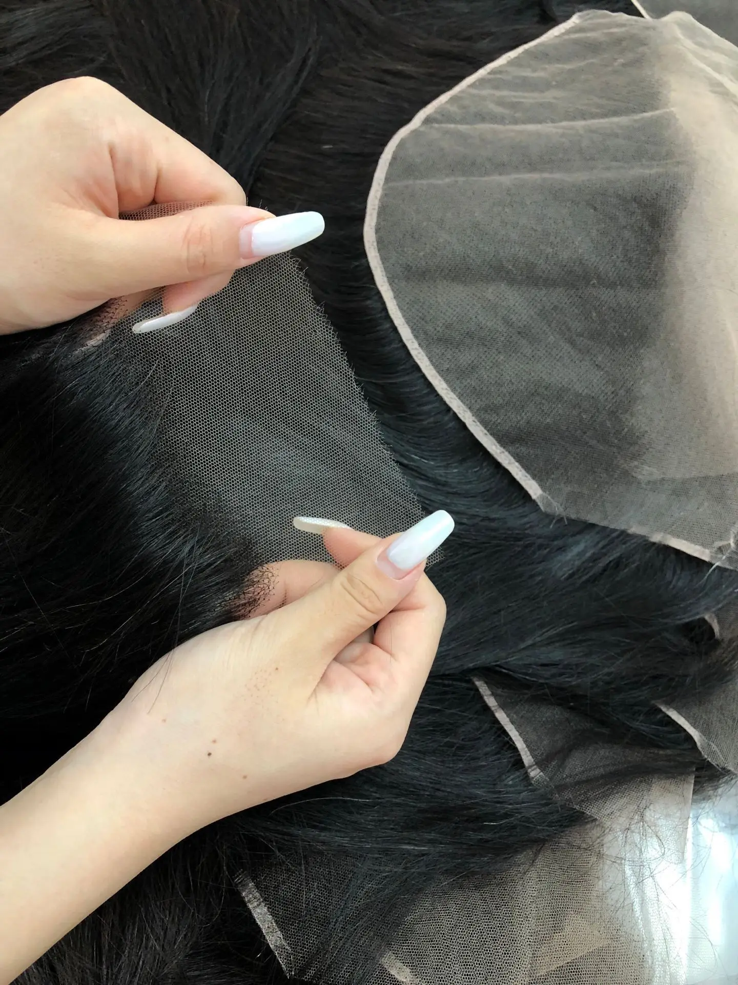 Factory 13x6 13x4 HD Lace Frontal Brazilian Peruvian Hair Weaving 4x4 6x6 5x5 HD Lace Closure Baby Hair Swiss Lace Frontal