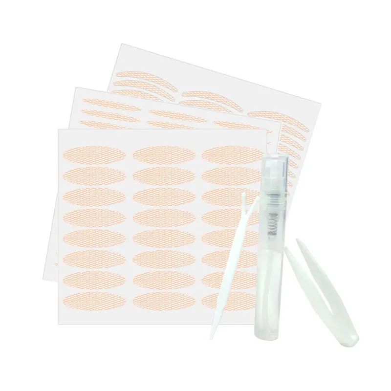 240Pcs/Set Eyelid Tape Invisible Eyelid Lifter Strips Waterproof Double Eyelid Stickers for Hooded Eye Lifter Strips