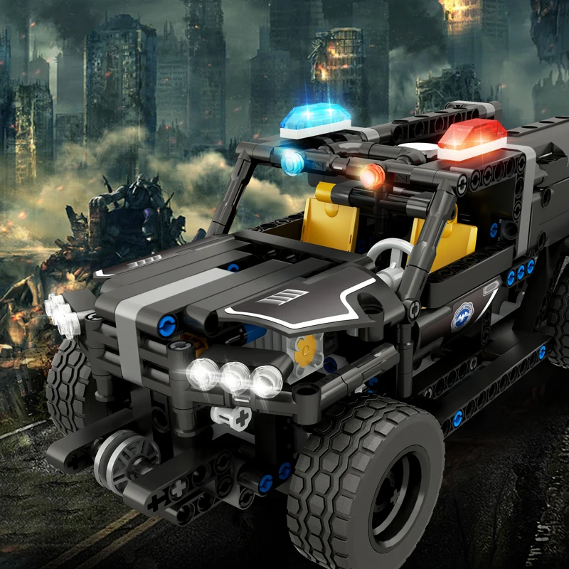 Mould King 13006 DIY Assembled Cars Set with 433PCS Electric Remote Control Blocks Perfect Car Toy for Children with 2.4GHz