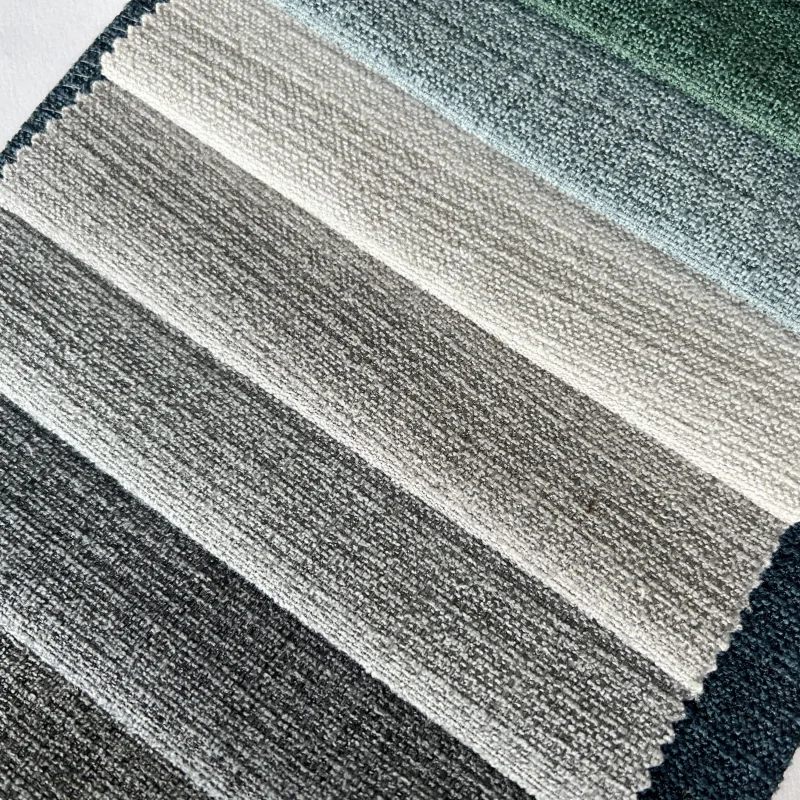 China Good design more colorful 100% polyester Linen Upholstery Fabric
