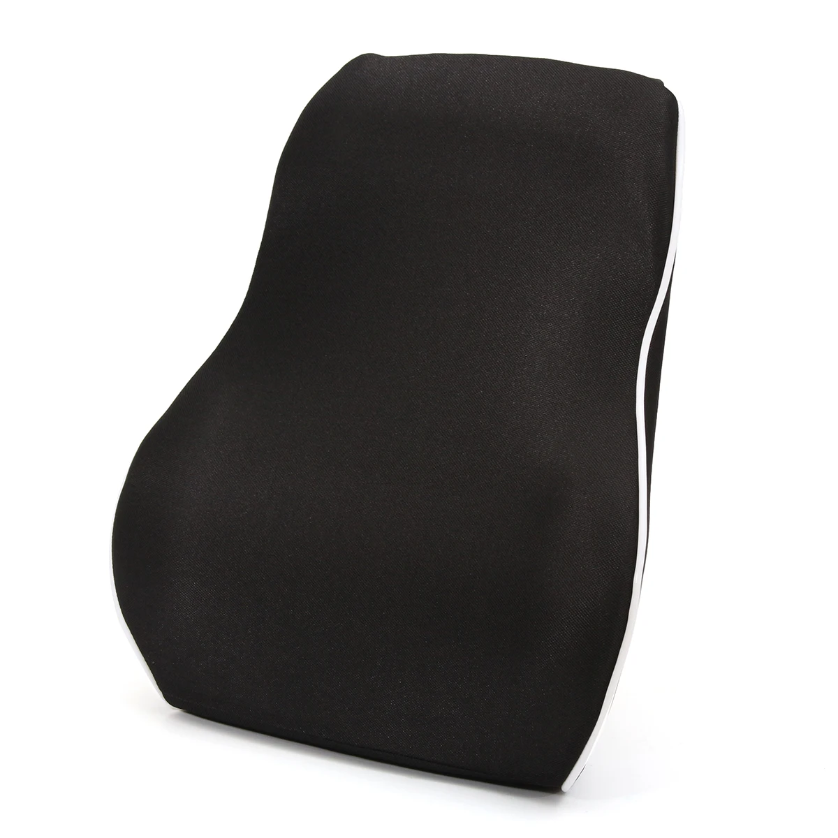 Woven 100% Polyester Square Wholesale Memory Foam Filling Office Car Chair Universal Car Back Support Chair Massage Lumbar Su