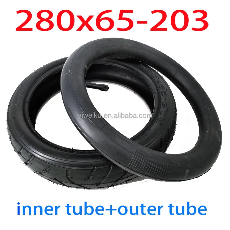 High Quality 280x65-203 Tire Inner Tube and Outer for Baby Bicycle Tyre