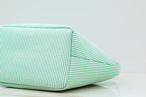 2021 Easter Bucket Monogrammed Kids Gift Egg Decor Seersucker Stripe Bunny Easter Basket