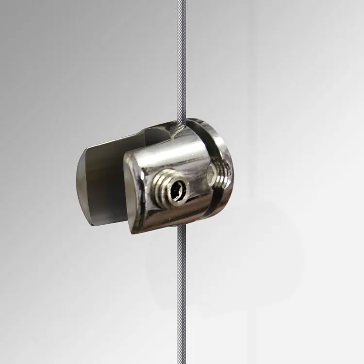 Anodized Aluminium Hanging Cable Display System For Advertising Led Light Box