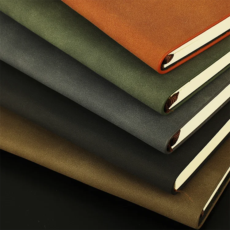 
A4 A5 Logo Custom Journal 2019 Personalized Customized PU leather Notebook Note Book 