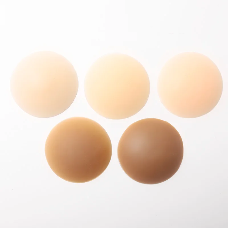 BREAK FREE FROM BRAS! Matte Finish Silicon Nipple Cover Invisible Pasties Nipple Cover silicone nipple cover for Women