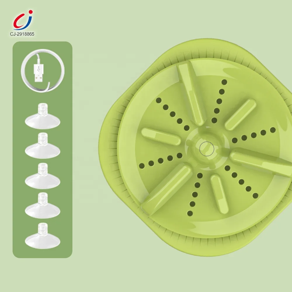 Chengji amazon baby mini laundry washing machine auto washer turbine small portable mini usb ultrasonic washing machine