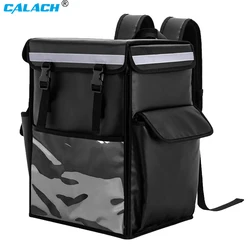 Calach Waterproof Thermal Insulated Custom Large Food Pizza Delivery Bag for  Motorcycle