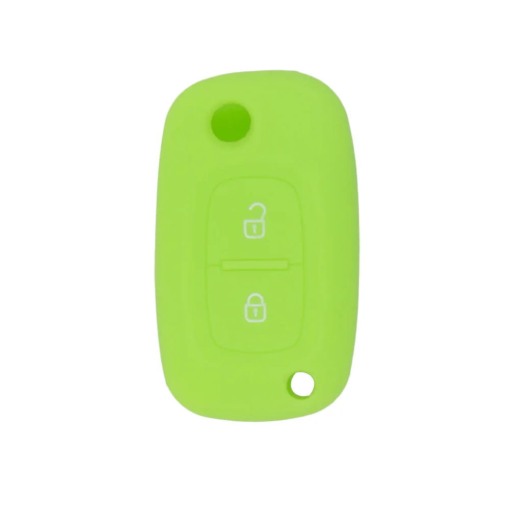 Hot Sale Car Key Accessories Protective Silicone Folding 2 Buttons Car Key Cover