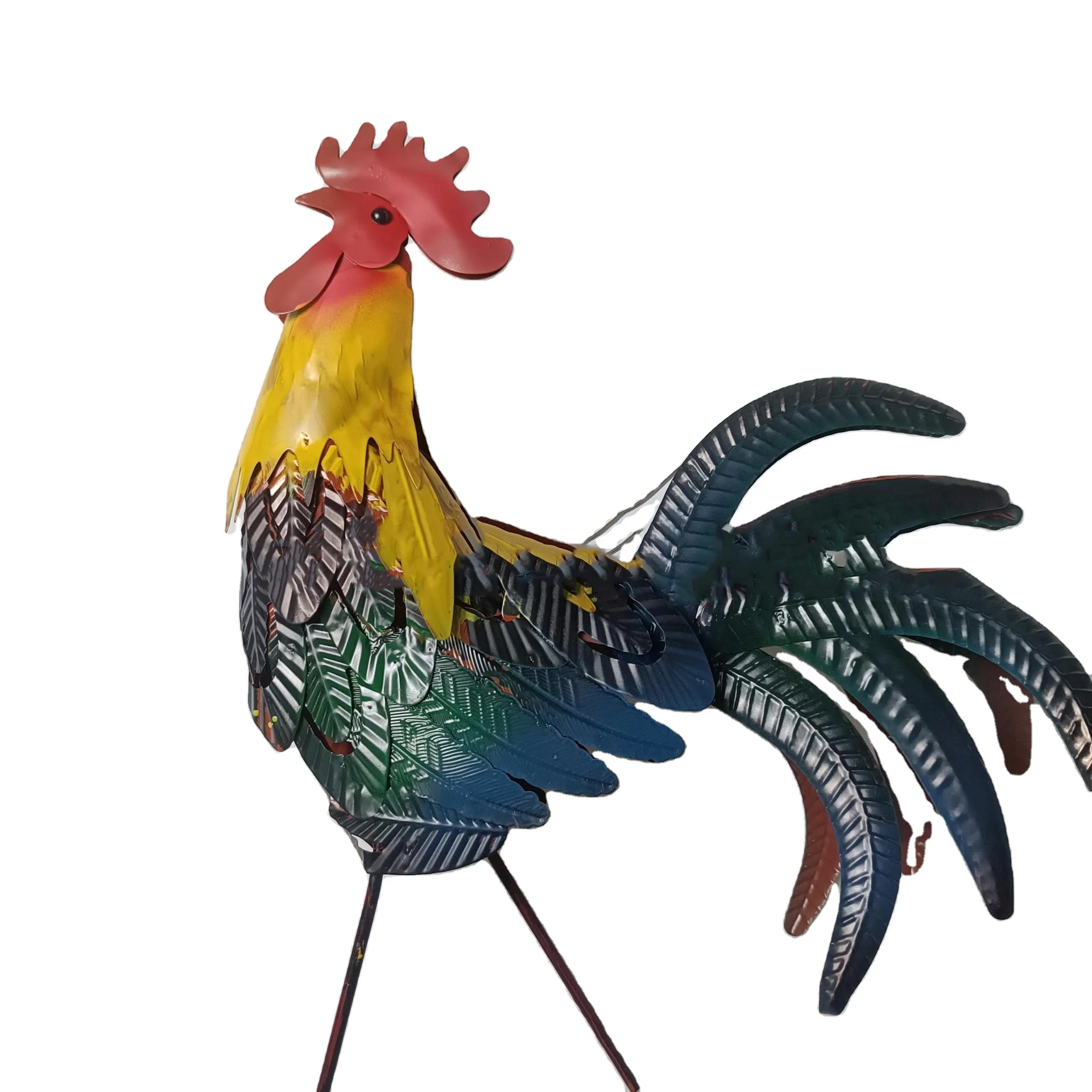 Петух декор железный Roosterxl уникальный дизайн металлический Колок петух флюгер металлическое животное Xl винтажная модель мотоцикла гравировка