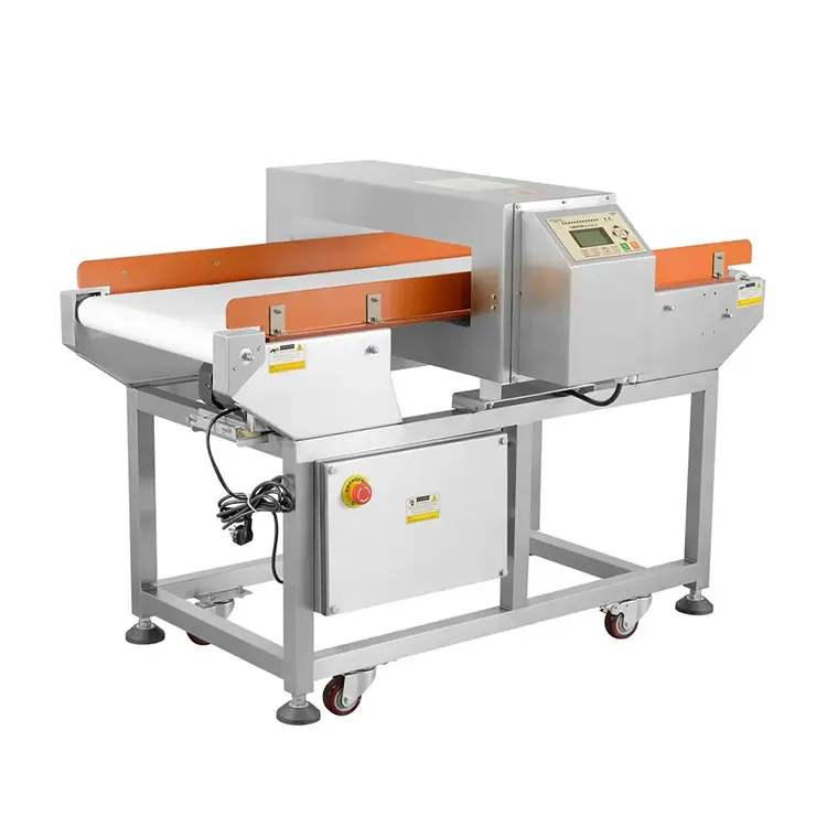 Metal Detection Equipment / Tunnel Metal Detector For Food Processing Industry With Conveyor Belt
