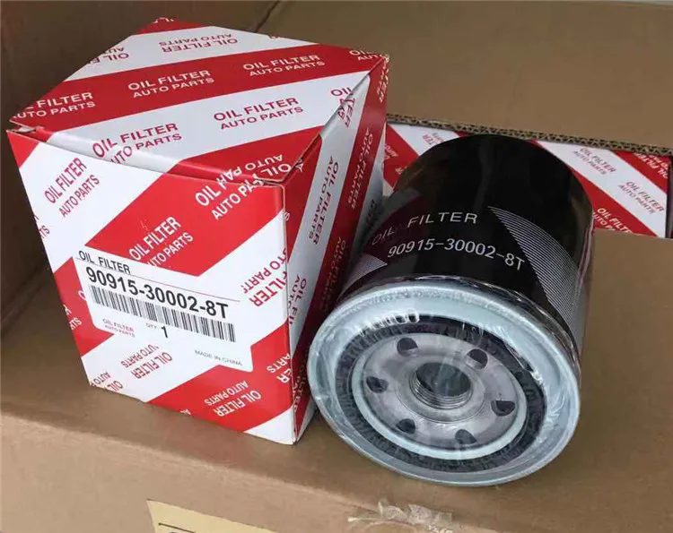 масляный фильтр  90915-30002-8T  Car Filter Black for  HIACE COROLLA HILUX oil filter 90915-30002-8T