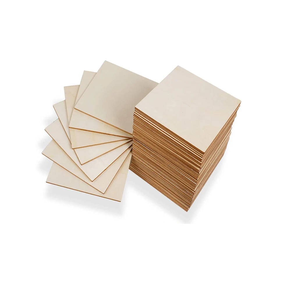 
Amazon Top Seller Unfinished Laser Cut Wood Slices Blank Wood Arts and Crafts Supplies 
