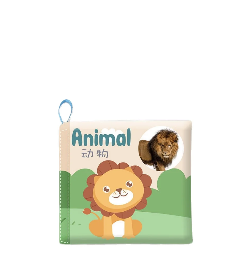 Изготовитель 10 см переплет в твердом переплете для детей Обучающие рассказы Мягкие развивающие книги От 0 до 3 лет