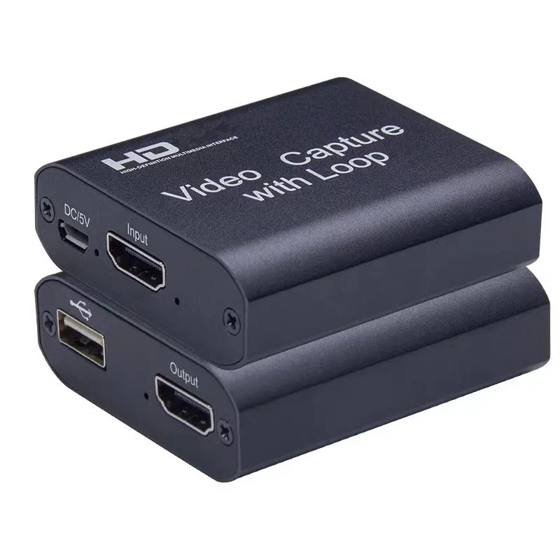 4KHD USB 2,0 Карта видеозахвата 1080P HD видео рекордер игра в прямом эфире захвата