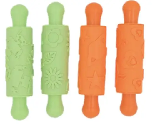 High quality clay modeling toy wooden roller pin toy for kids craft