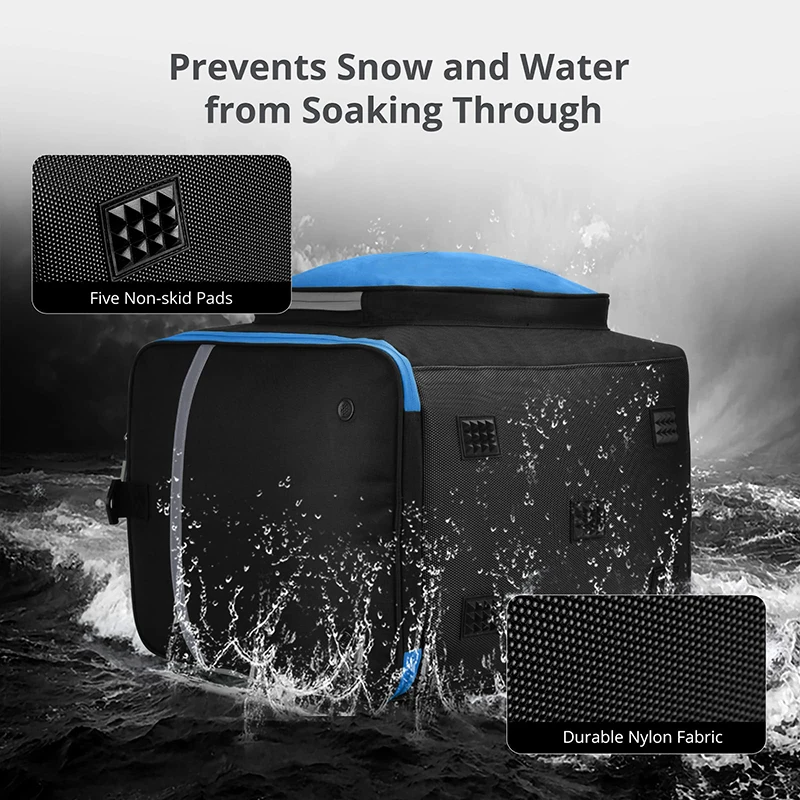 Waterproof Durable Ski Shoe Bag Custom Ski Boot Backpack Skiing Supplies Storage Bag