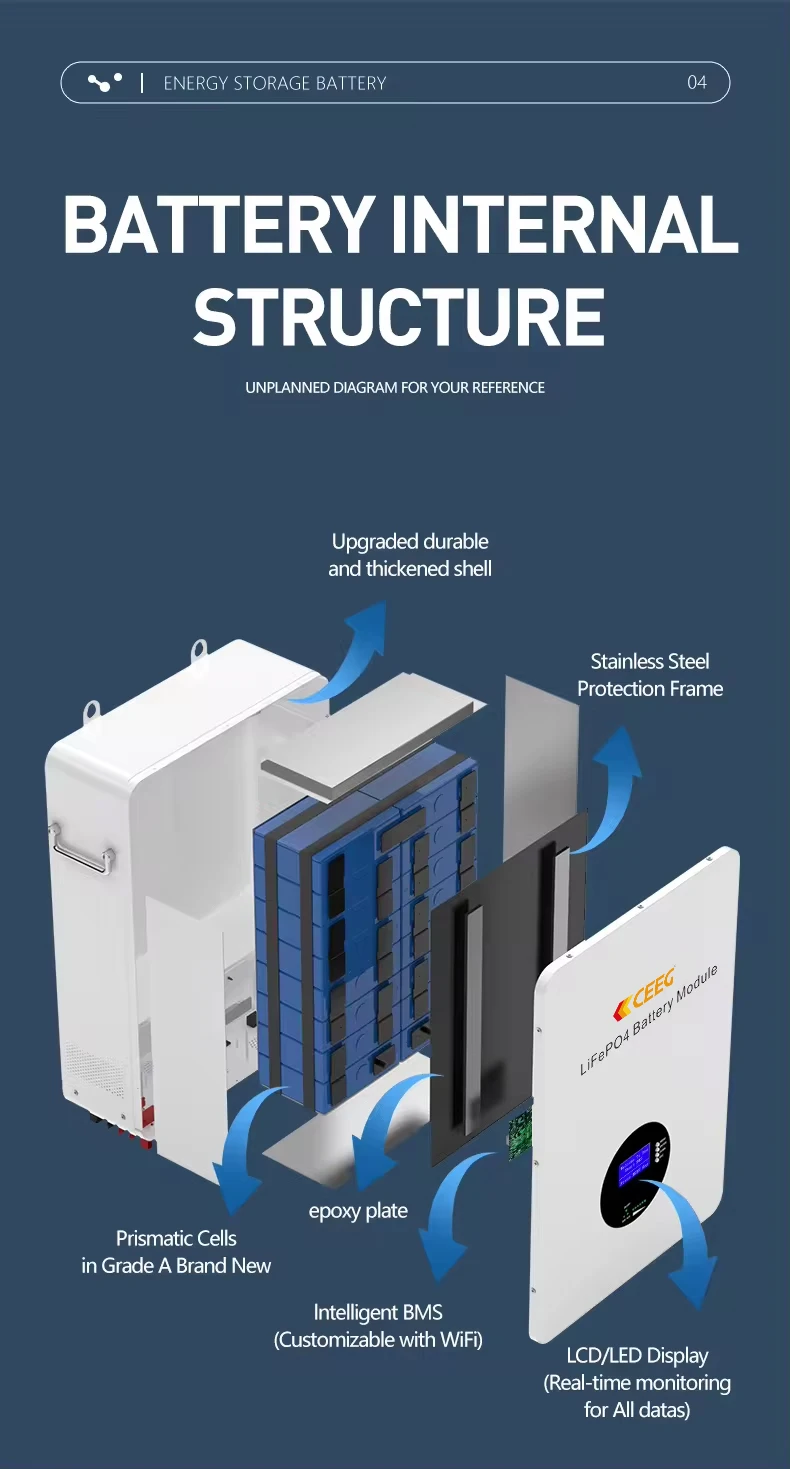 CEEG 48v 200ah lithium solar battery Recharge Power Wall Battery 15kwh 48v lithium ion batteries power station