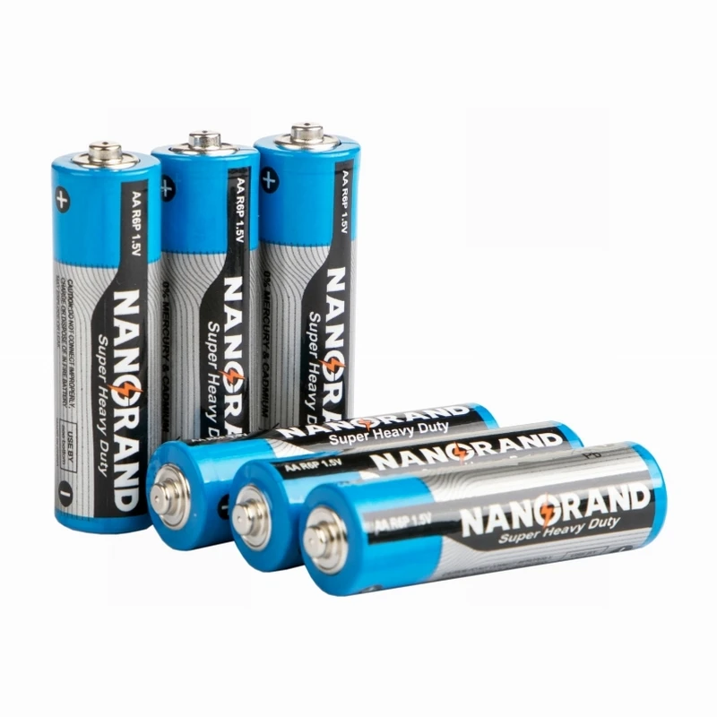 Оптовая продажа OEM Nanguang 2500mAH UM3 R6 Алюминиевая Куртка цинковая сухая батарея для дистанционного управления