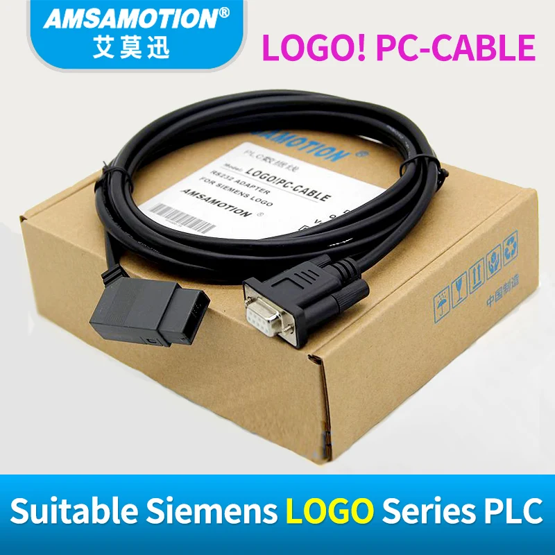 PC-LOGO Isolated Programming Cable Suitable For Siemens LOGO Series PLC RS232 LOGO! PC-CABLE PC-6ED1 057-1AA01