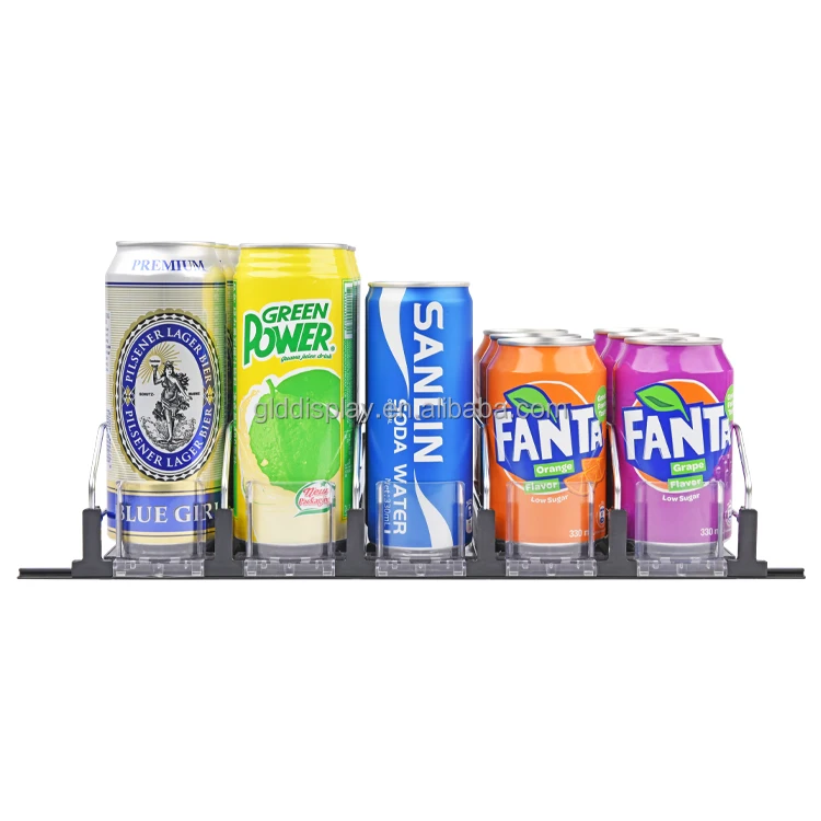 Spring Loaded Shelf Pusher System Wholesale Pusher Automatic For Drink