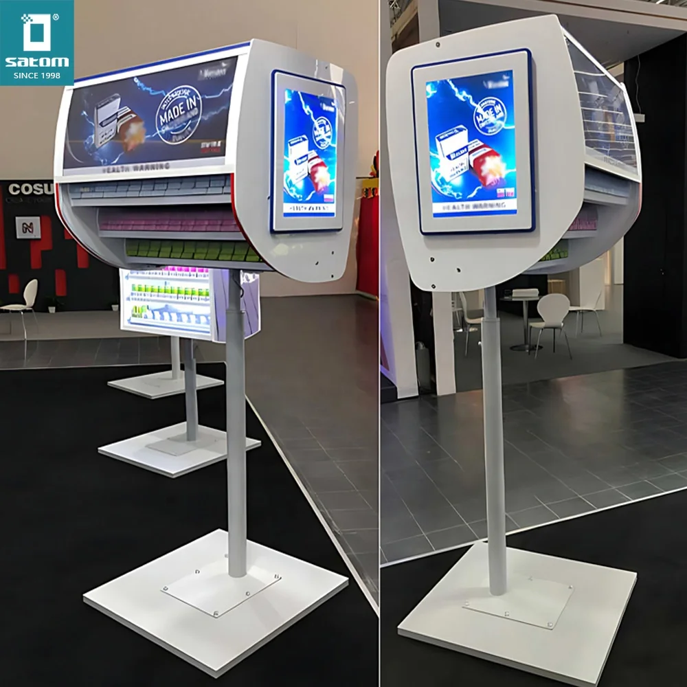 Специальные полки Satom безопасные двери ABS табачный шкаф витрина