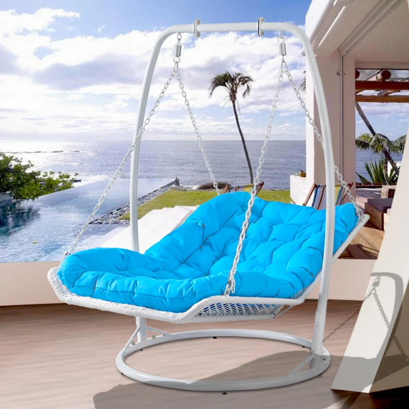 
Leisure style swing hanging chair single egg chair rattan chair for outdoor furniture 