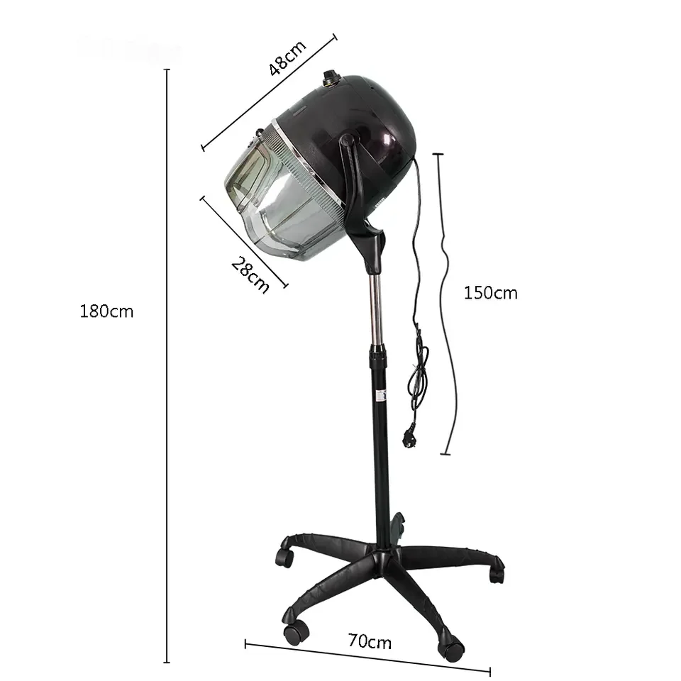 Hair Salon Treatment Professional Hairdresser Hair Beauty Care Stand Salon Equipment Wholesale Helmet Hair Dryer Machine