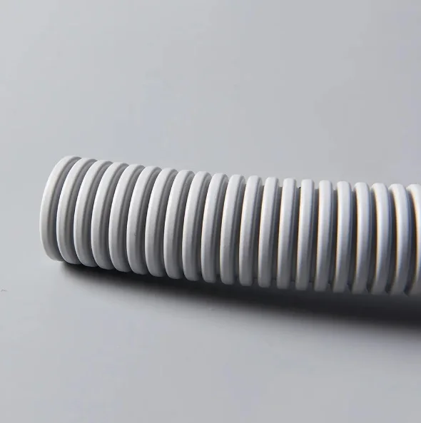 Black PVC Pipe Out Door Resistant Roll Pipe Flexible Corrugated Conduit Pipe Hose