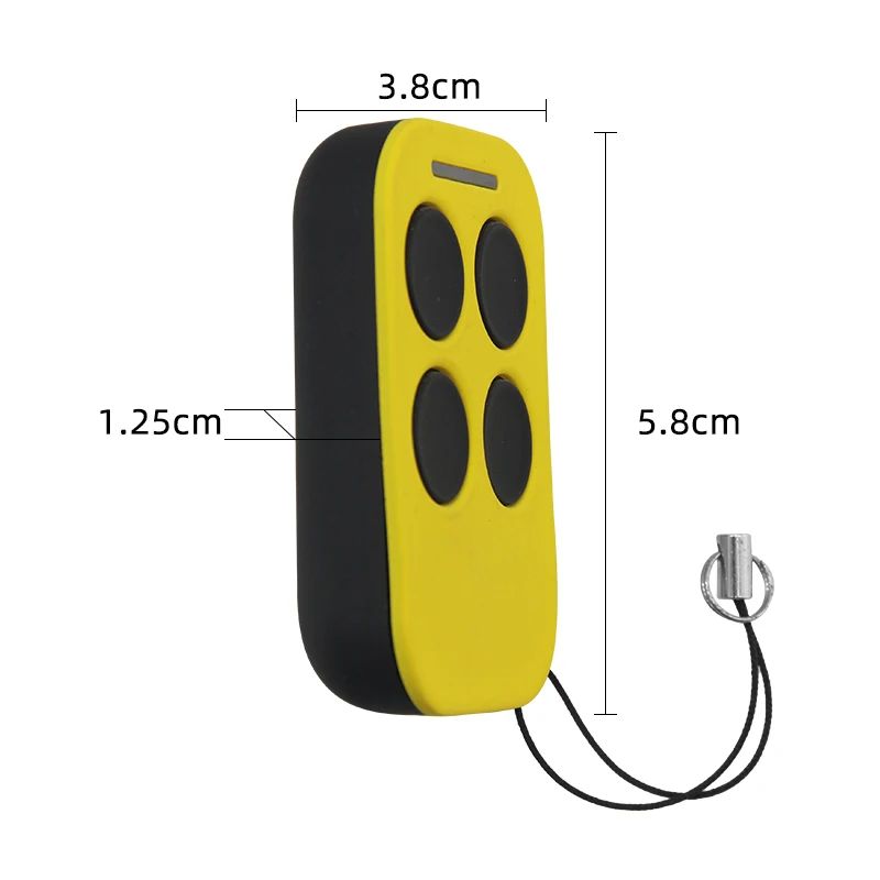 HORMANN дубликатор дистанционного управления гаражной дверью с фиксированным кодом копия фиксированного кода лицо к лицу 23 а 12 В 4 кнопки 868 МГц Автоматический