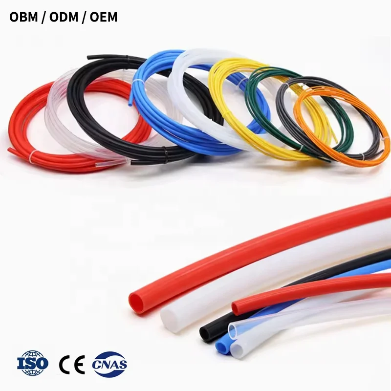 3d printer ptfe tube flexible 12x8 an8 medical 20mm ptfe 6*4 extruded tubes hose 1mm