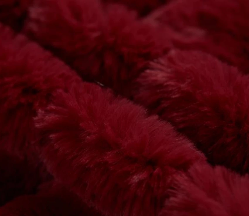 Отделочная ткань из искусственного меха кролика, огнезащитная ткань из искусственного меха