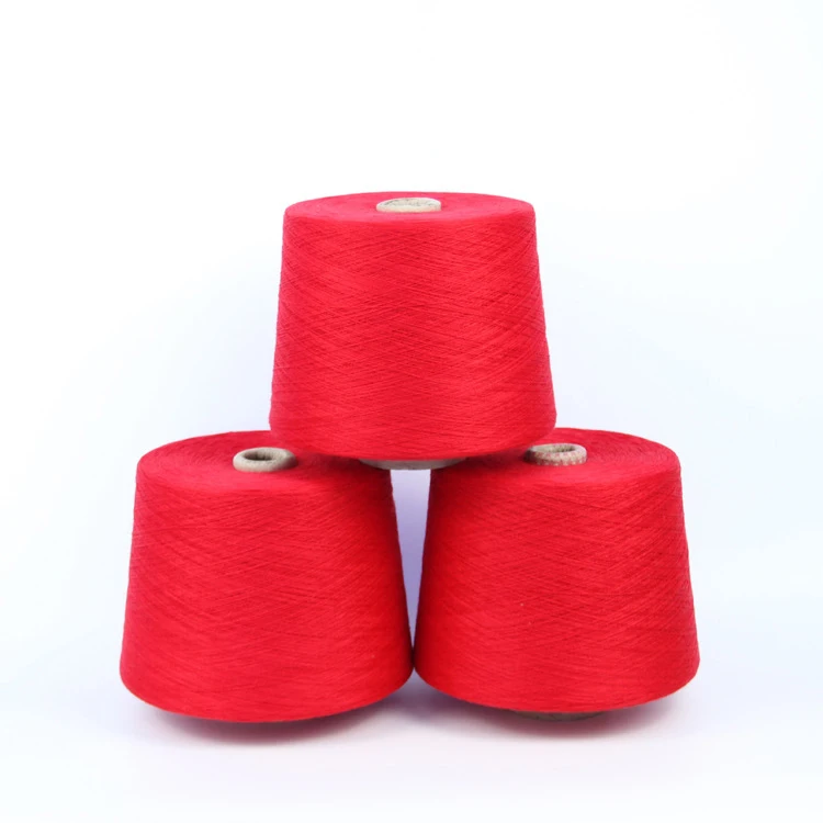  Wholesale High Quality Single double Strand 28 Acrylic Yarn Customizable Color 100% Ring
