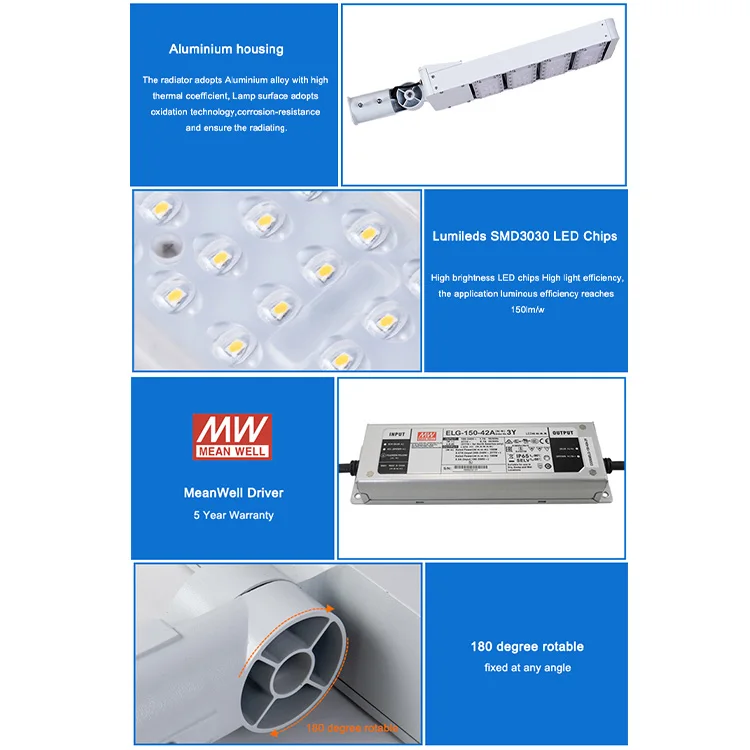 High Quality outdoor led module street light 50w 100w 150w 200w 250w tennis shoebox twin lamps