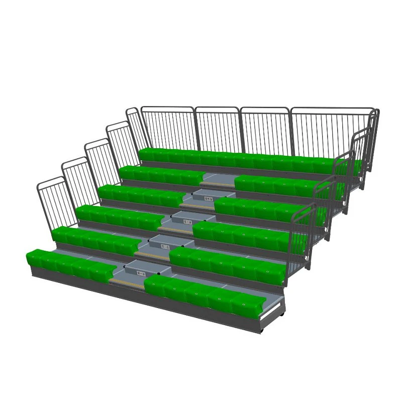 
Yourease Indoor Stadium Retractable Electric Folding Bleachers 