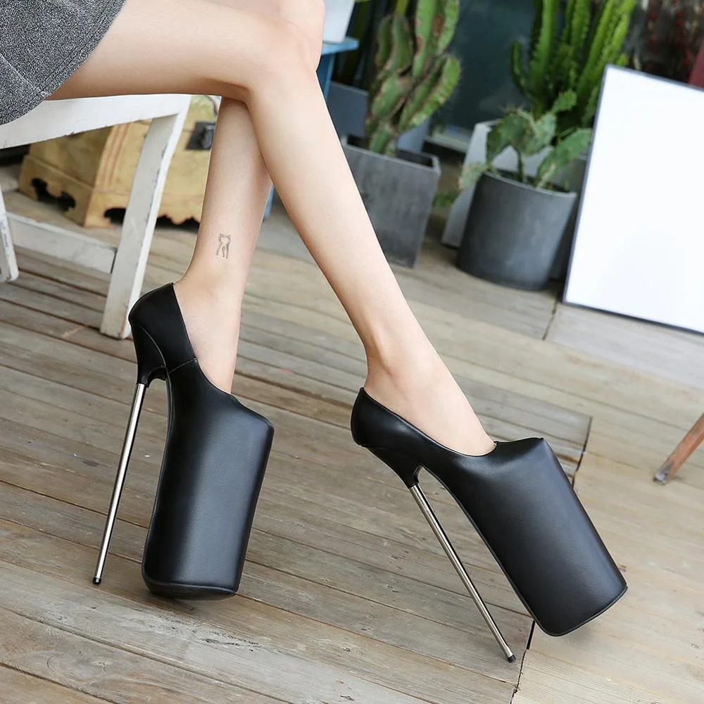 Ultra Platform Pump Shoes Women 30 cm Extremely High Heel Fetish Girls for Ladies Stage Performance Pole Dance