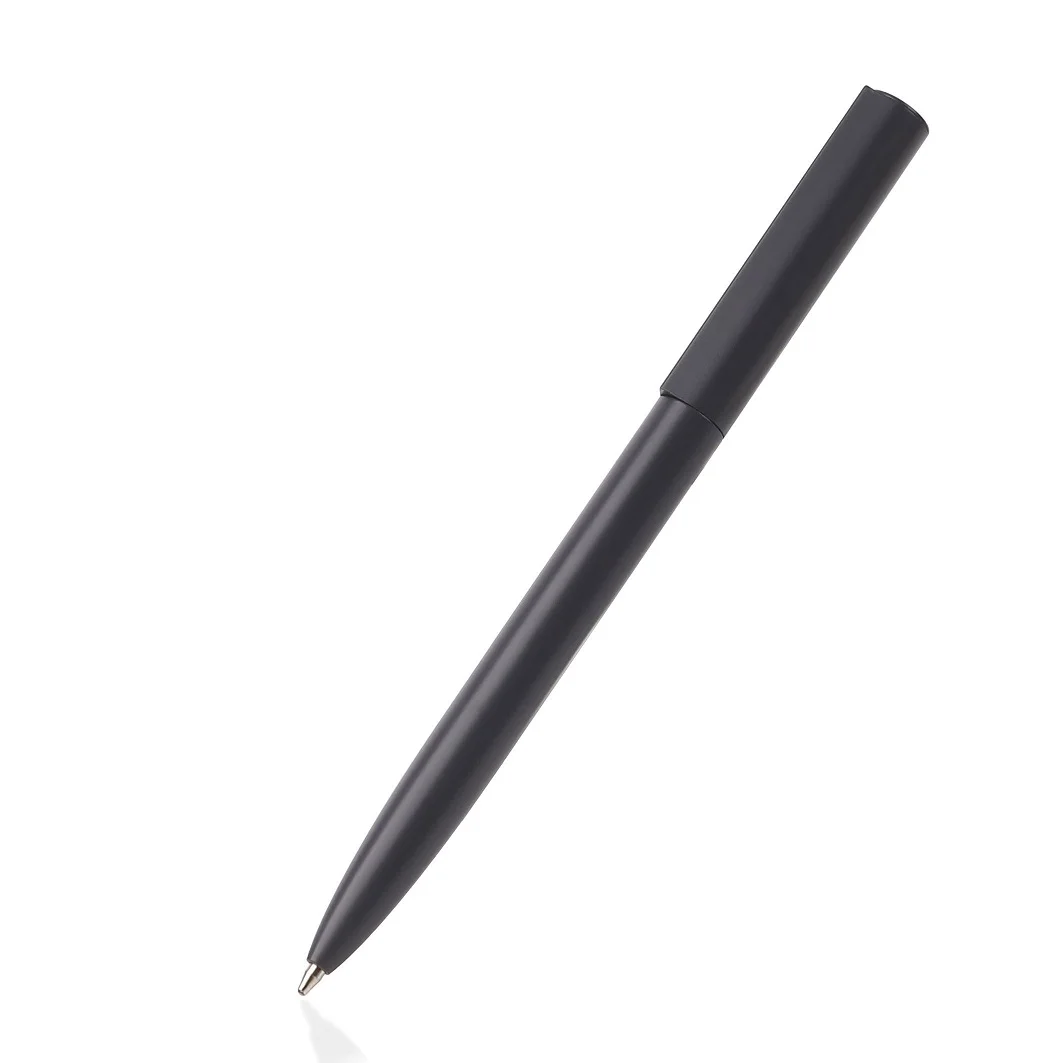 promotion Aluminum ballpen type new design protruding upper barrel gift advertising metal pen