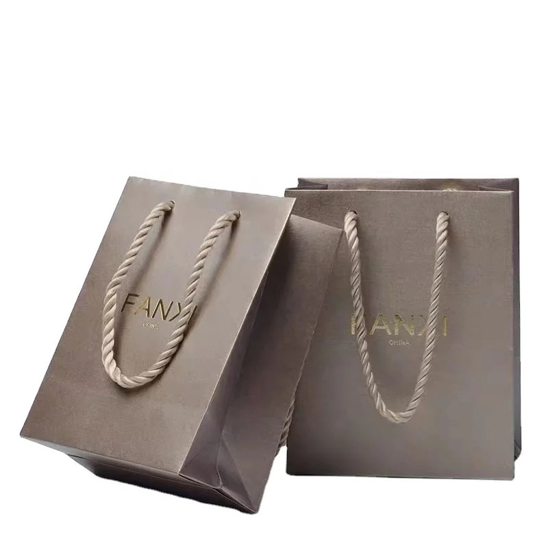 Customize Design Kraft Fancy Shopping Paper Bag Printing Gift Custom OEM Craft Gsm Item Time Industrial Surface Packaging Pcs