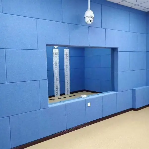 Wholesale fashion style felt material 9mm thick soundproof board hexagon polyester fiber