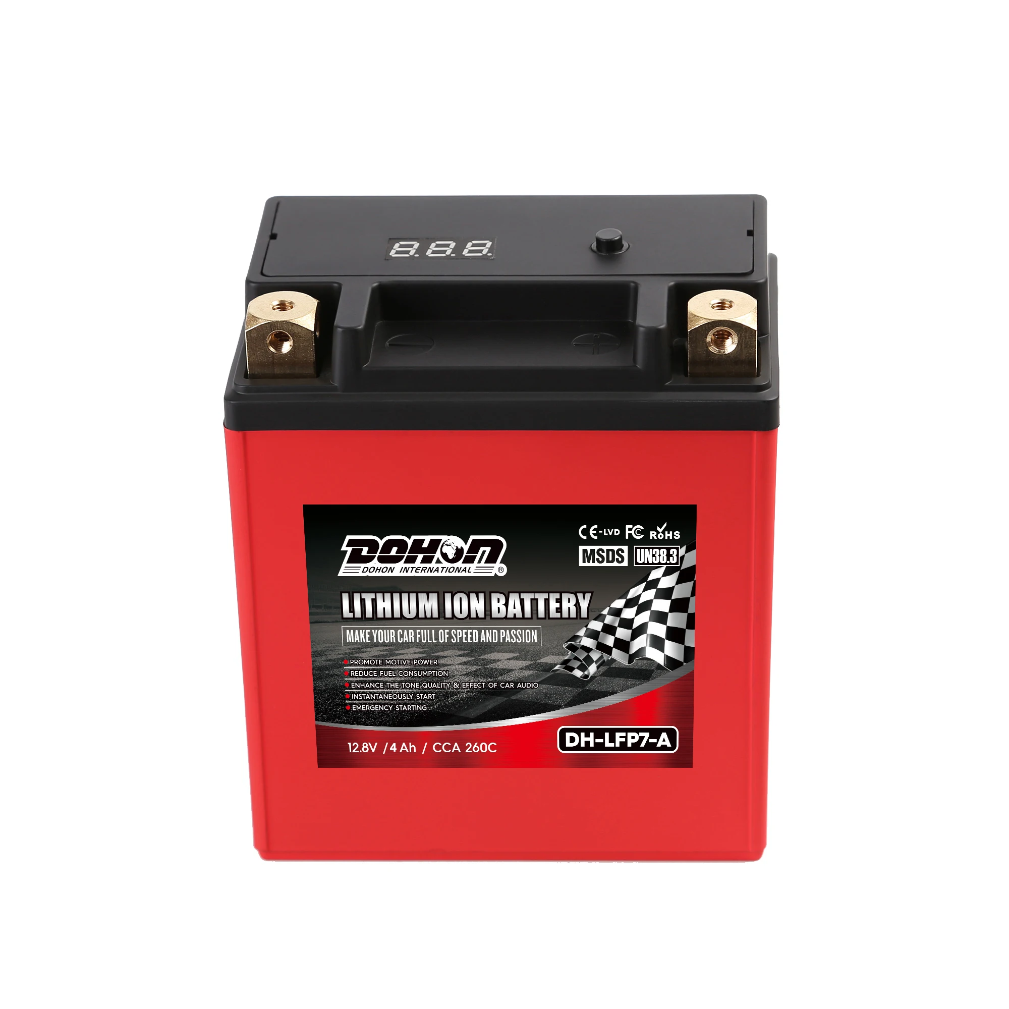  LFP7-A 12V CCA260 4Ah литий-ионная батарея для мотоцикла A123