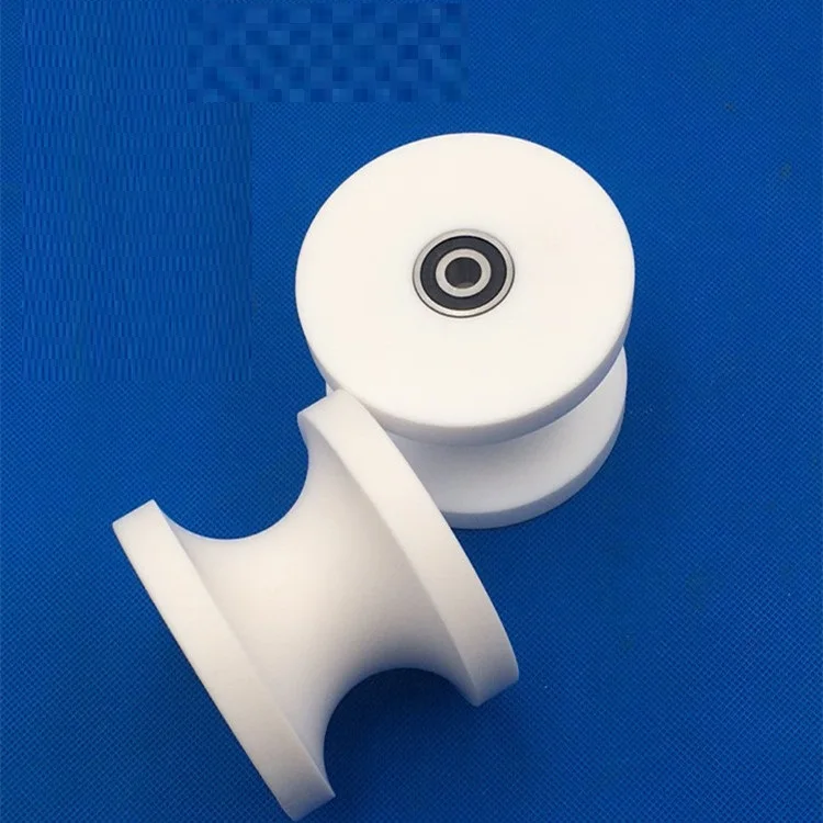 Антикоррозионный роликовый политетрафторэтиленовый высокотемпературный шкив PTFE колесный канатный