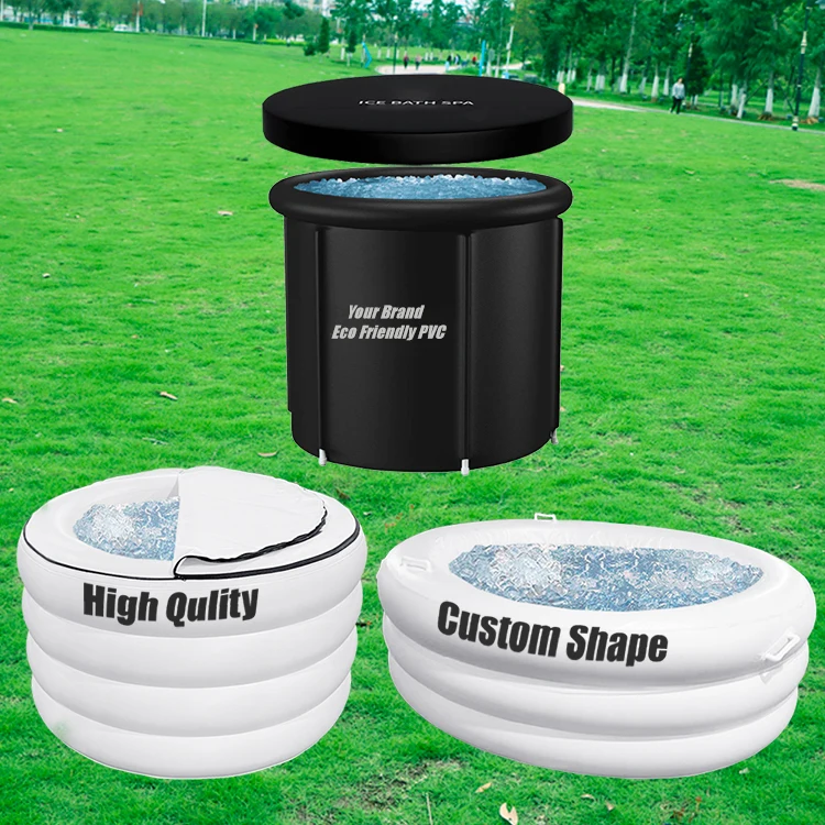 Best portable affordable cold plunge ice bath tub Custom Recovery Pod Tubs after workout barrel at home