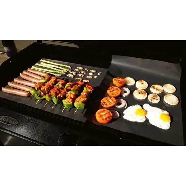 
Best Selling PTFE BBQ Grill Mat Cooking Mat Easy To Clean Non-Stick Reusable Oven Liner 