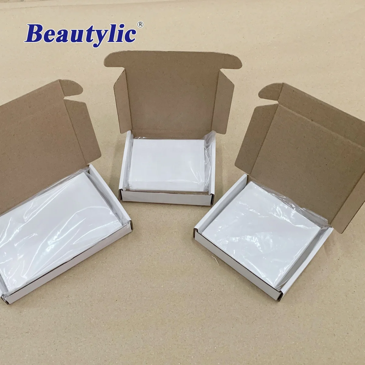 20mm Sublimation acrylic sublimation flat blocks polished smooth edges gloss white sublimation photo blocks